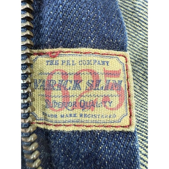 Polo Ralph Lauren Jeans 625 Varick Slim Size 38x32 Distressed Denim - Picture 3 of 10